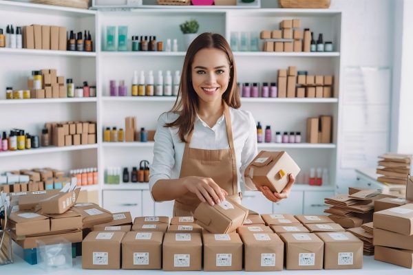 proud-young-woman-preparing-lot-packages-her-office-shop